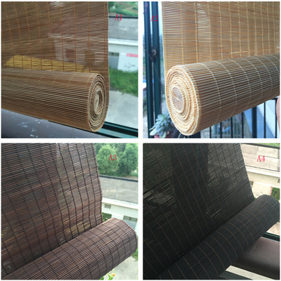 Manufactor Direct selling balcony bedroom sunshade Bamboo Rolling curtain bedroom partition Chinese style Blinds Antiquity Partially Prepared Products wholesale