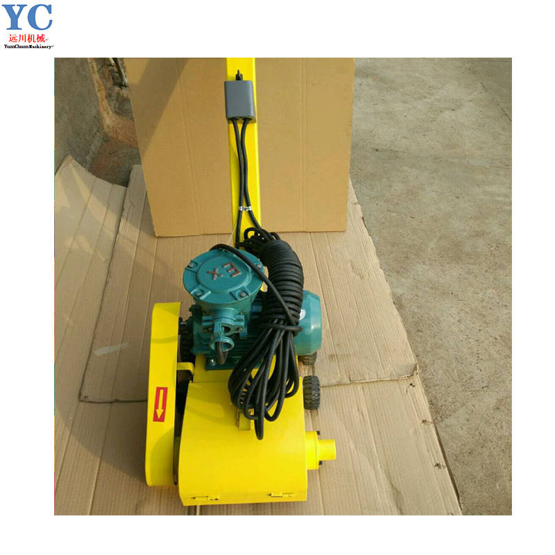 大面积钢板腐锈清理机 电动除锈机大型船舶甲板 舱盖板除锈机