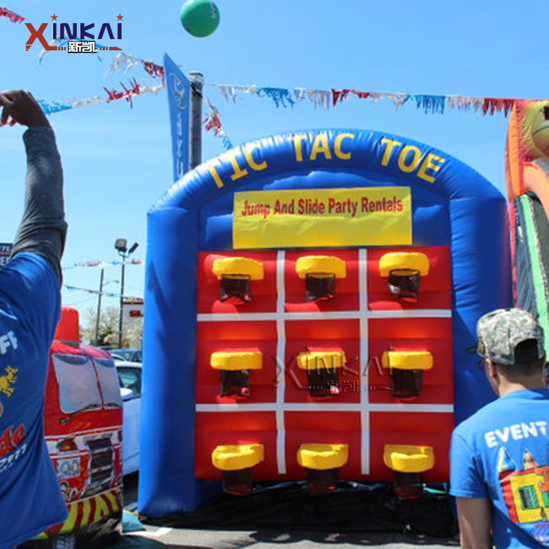 热销充气篮球机 商场游乐场儿童趣味投篮机设备 PVC充气篮球框