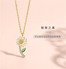 Brand necklace, fresh chain for key bag , bracelet, set, Korean style, internet celebrity