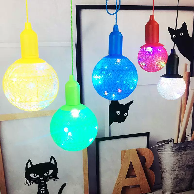LED mosaic solar-powered, hanging lights, creative battery, wholesale
