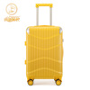 24 trunk light suitcase Universal wheel Aluminum frame Draw bar box boarding password Suitcase child 20 ""