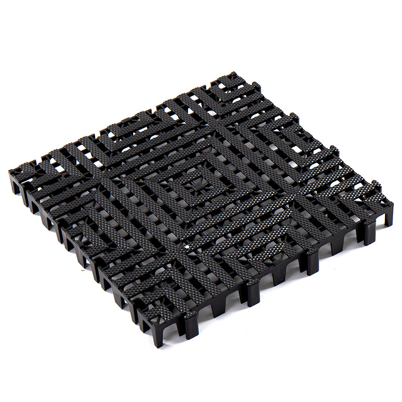 4cm sala de lavado de coches de plástico empalme piso rejilla de la ranura de drenaje de piso libre de la tienda de belleza del coche en forma de partición de piso