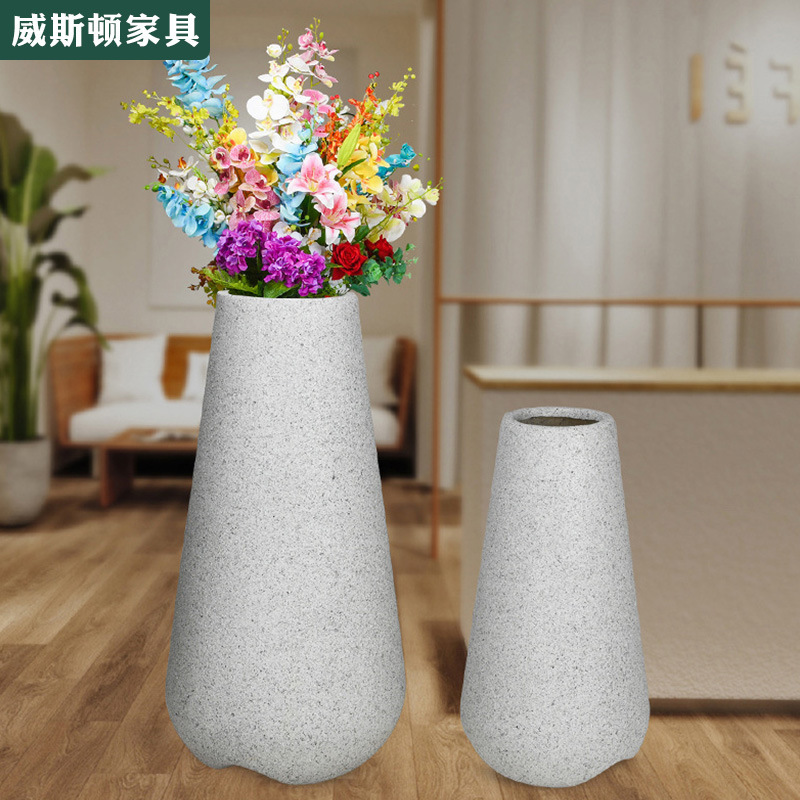 Shopping Mall Meichen Decorative Flower Combination Garden Landscape Flower Vat Glass Fiber Reinforced Plastic Bowl Outdoor Municipal Flower Pot Customized by Manufacturers