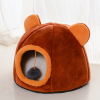 Cat's nest semi -closed warm kernel nest in autumn and winter deep sleep pet nest Amazon sells kitten nests a generation