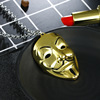 Mask, pendant, necklace suitable for men and women, chain, new collection