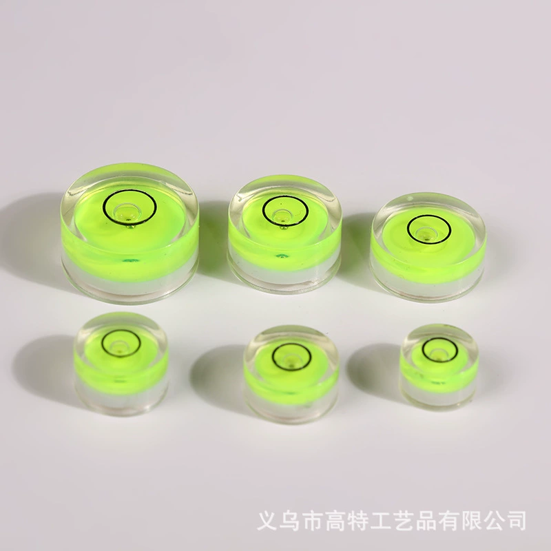 Оптовый Универсальный горизонтальный пузырьковый круглый указатель уровня столбец Уровня Бусины уровня доступны несколько размеров