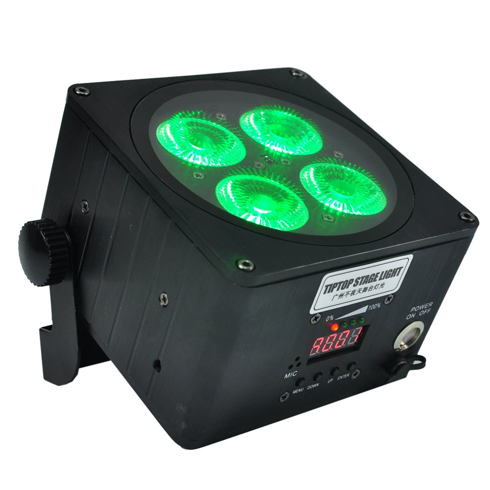 Сценический шестицветный RGBWA UV прожектор Pa Lantern 4 18W, многофункциональный свадебный/сценический светильник
