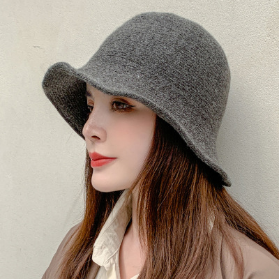 Manufactor Direct selling Fisherman hat Autumn and winter Korean Edition Versatile solar system knitting Bucket hats wholesale