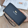 new pattern wallet lady have more cash than can be accounted for zipper High-capacity mom clutch bag fashion Litchi Japan and South Korea Wallet Mobile phone bag