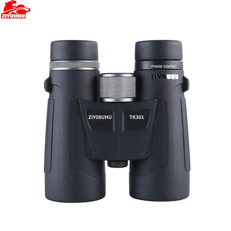ZIYOUHU绿膜带金属手轮双筒望远镜旅游观光镜户外运动用品批发
