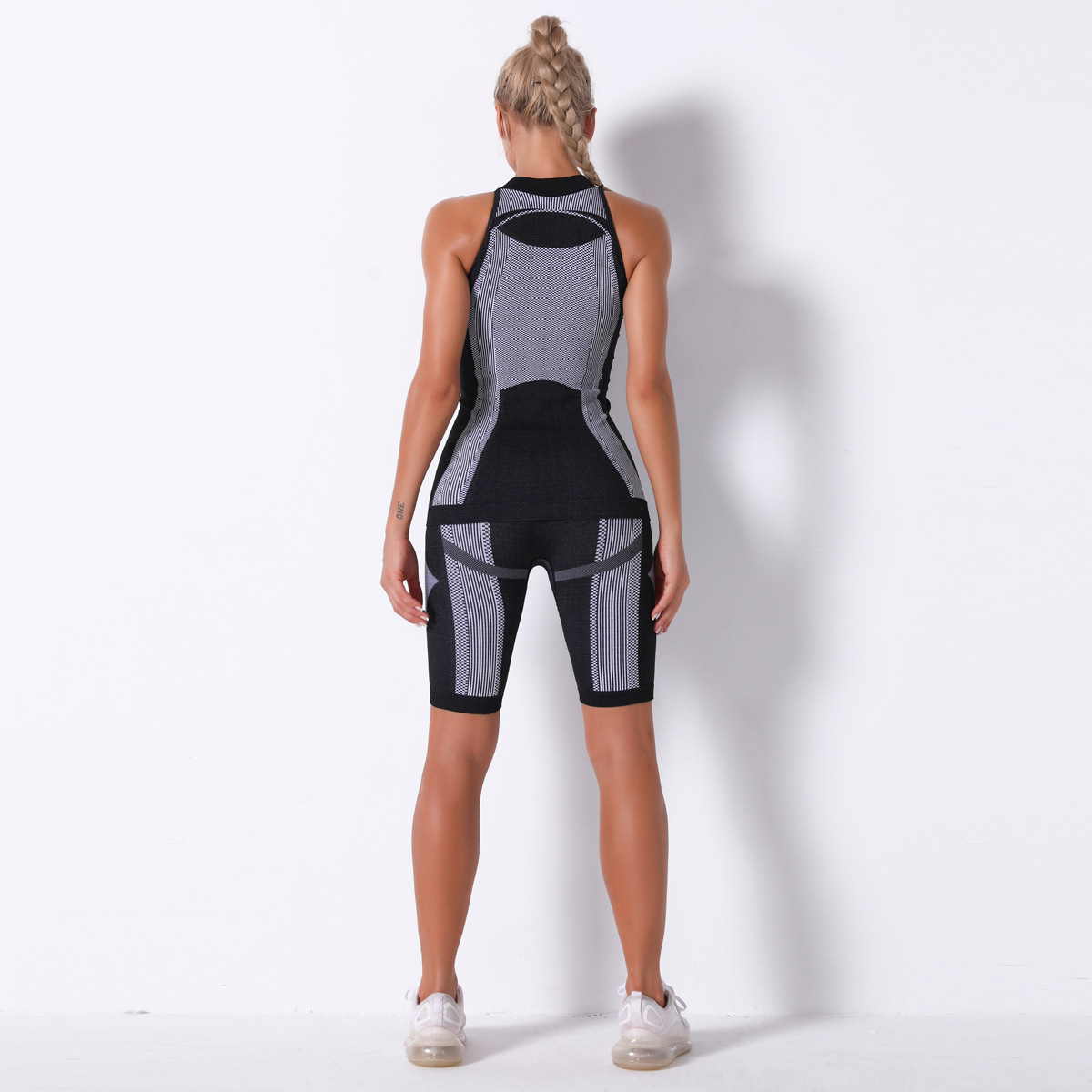 seamless knitted quick-drying sports yoga suit NSLX9716