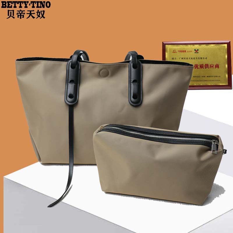 牛津布女包2020新款帆布跨境手提包时尚大容量单肩尼龙托特包bags