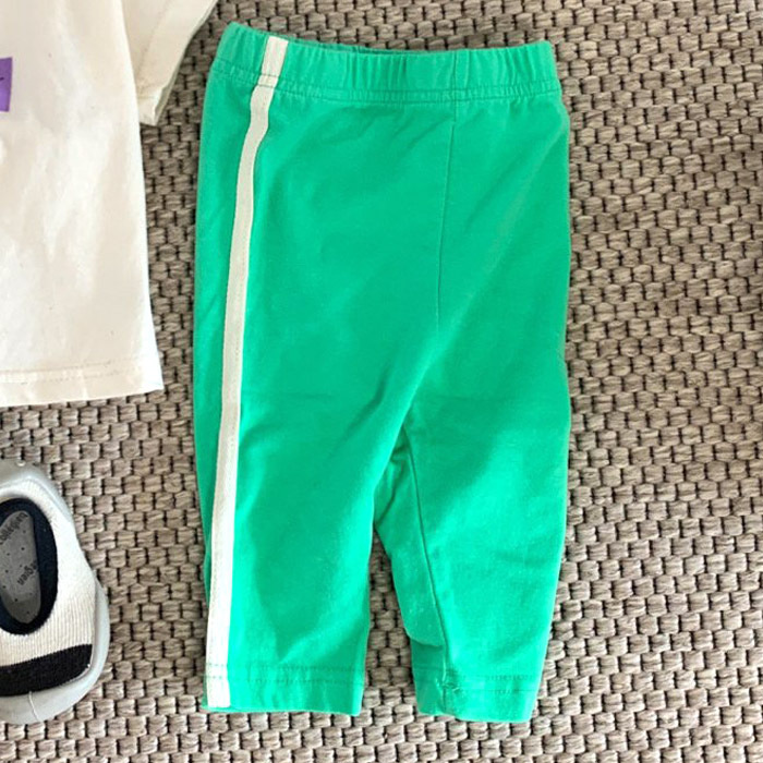 [Privacy New 7659] Pantalones de leggings de correa de verano para niños, ropa de verano de algodón delgado, envío gratuito