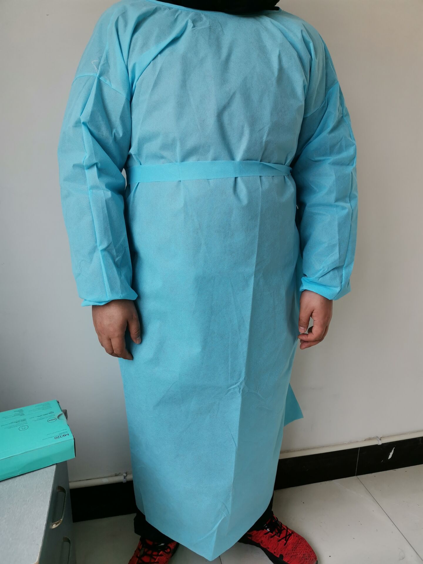 厂家直销一次性使用防尘防护围裙民用隔离衣防护服定制|ms