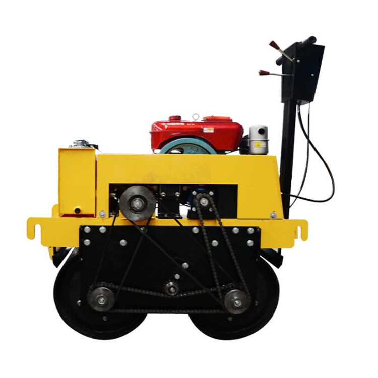 现货供应双钢轮压路机 OKR-600型式双钢轮压路机 小型沟槽压路机