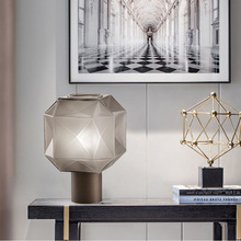 簡約現代客廳藝術台燈茶幾設計師高檔軟裝北歐卧室床頭書房小台燈