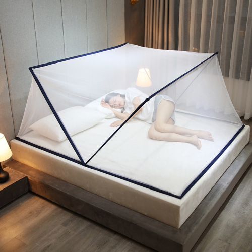 The same foldable mosquito net is convenient for storage, suitable for adult and baby beds of 1.2 meters, 1.5 meters, and 1.8 meters.