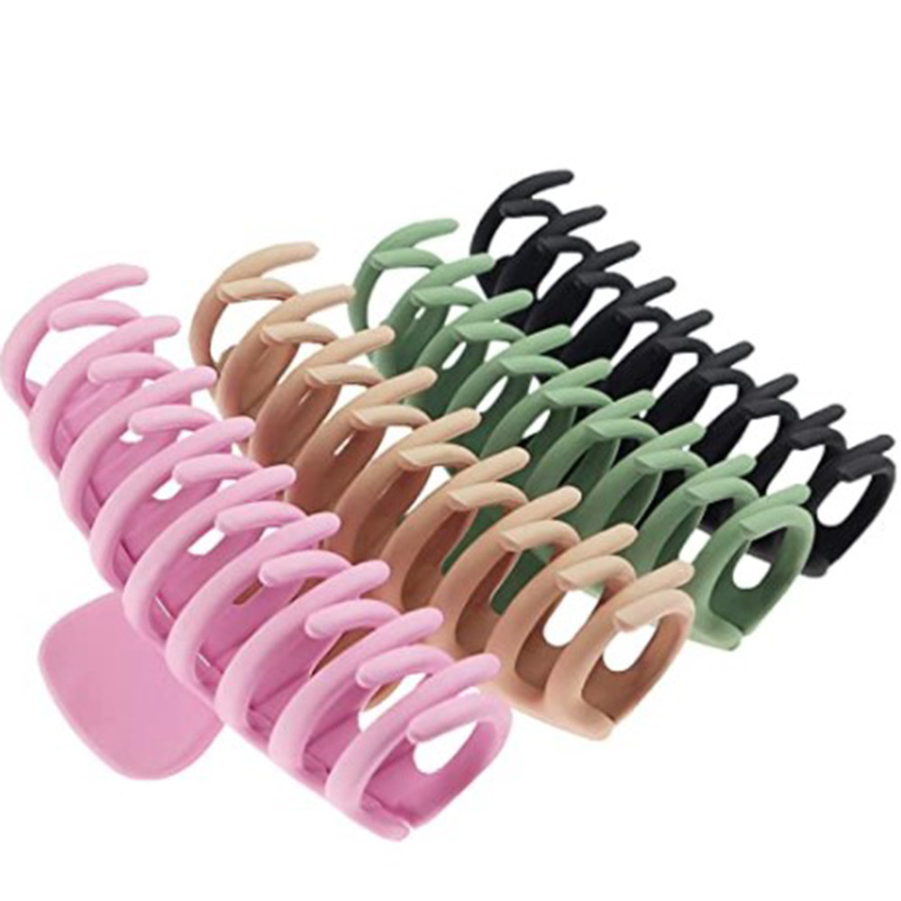 13g Weight No Inlaid Inlay Material Festival Occasion Arylic Material Geometric Pattern Women'S Gender Stoving Varnish Design Fashion Style Multicolor Color Flower Acrylic Frosted Barrettes Simple Keel Grip Set 21