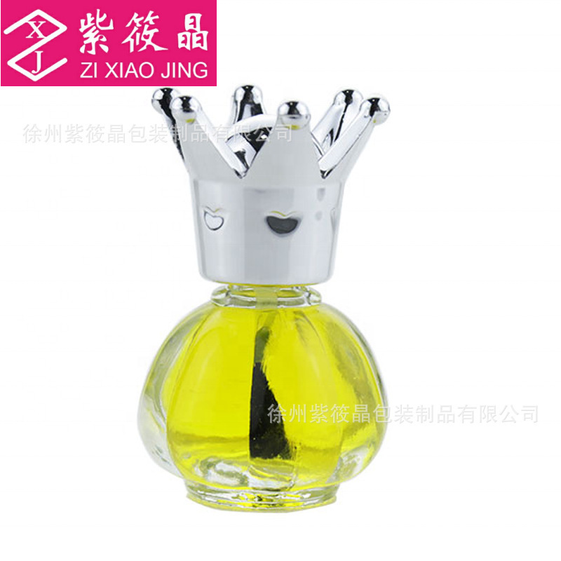 南瓜瓶指甲油玻璃瓶化妆品分装玻璃瓶小容量瓶皇冠指甲油瓶定制