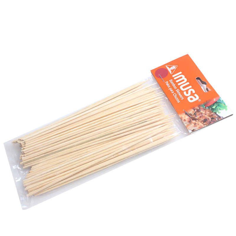 Directo de fábrica BARBACOA Barbacoa palo de algodón de azúcar palo de bambú desechable barbacoa pinchos barbacoa aguja barbacoa herramienta palo