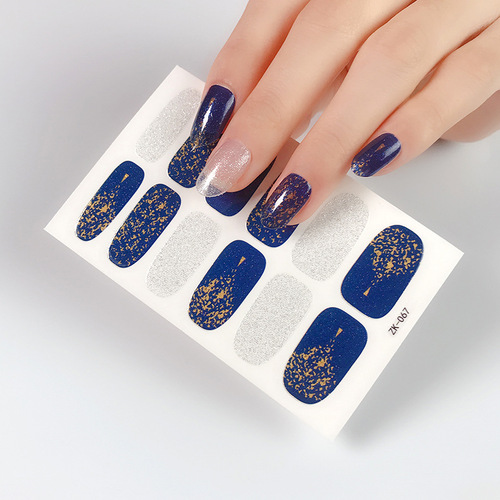 Popular nail sticker flowers daisies, waterproof nail stickers, wholesale from street vendors