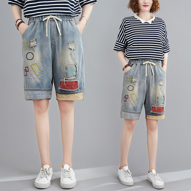 Pantalon léger femme en cow-boy - Ref 3429876 Image 1