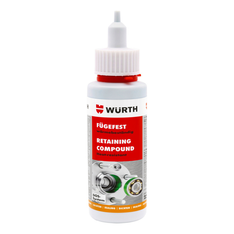 wurth/伍尔特抗热轴承罩Fügefest新型轴承耐热紧固胶-200度-250G