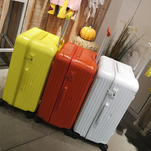 大容量旅行箱加厚运动版32寸pc拉杆箱批发网红 糖果色行李箱托运