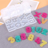 Crystal, epoxy resin, tools set with letters, pendant, silica gel accessory, pipette