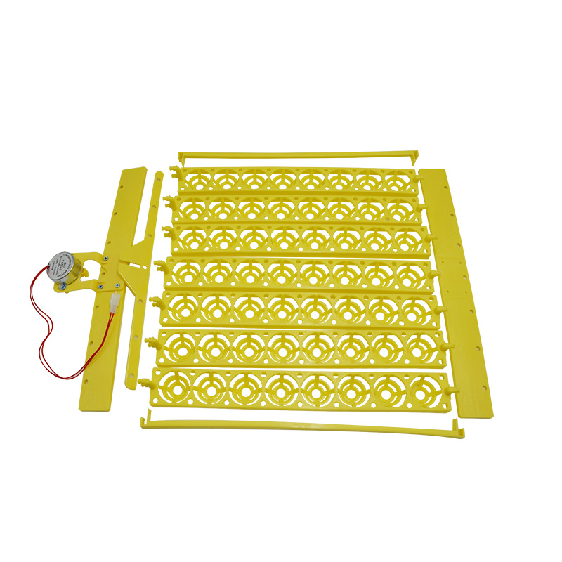 Incubadora de huevos de 56 piezas Flip huevo placa Placa de huevo de pájaro de 154 piezas con motor pequeños accesorios de incubadora doméstica