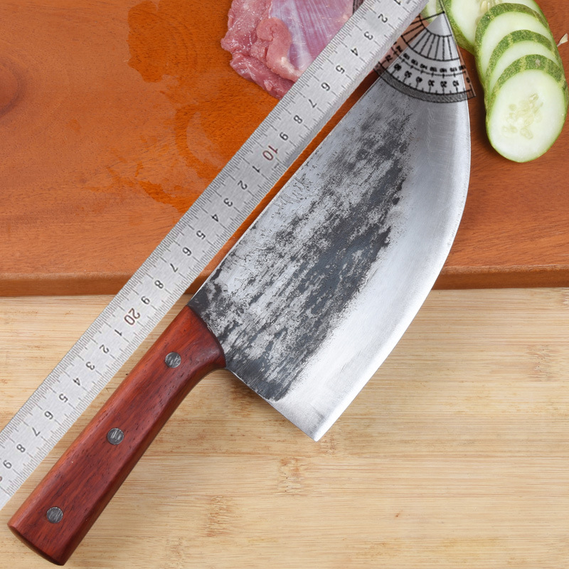 純手工彈簧鋼鍛打屠宰豬肉刀肉聯廠分肉刀切肉刀殺豬刀賣肉專用刀