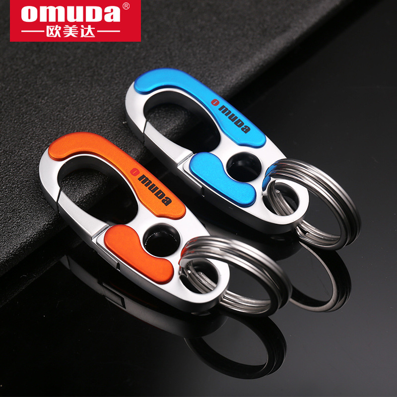 Creative keychain for men and women stainless steel