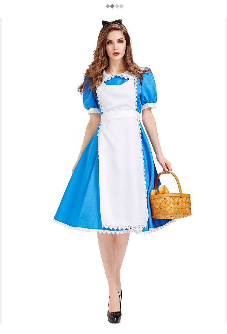 Halloween cosplay Alice in Wonderland Costume nihaostyles wholesale halloween costumes NSPIS82036