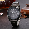 Fashionable quartz watch, steel belt, trend headband, calendar, simple and elegant design, wholesale