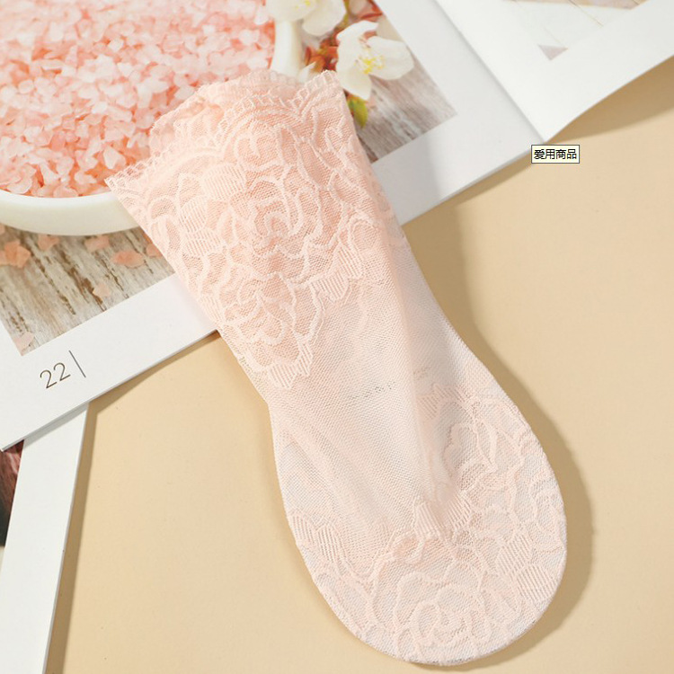 Bas chaussettes court en dentelle - Ref 3430867 Image 6