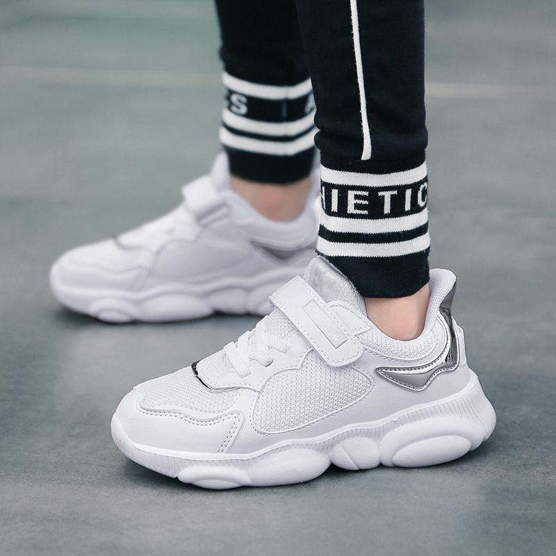 江江好秋款網面學生小白鞋 31-37 P38