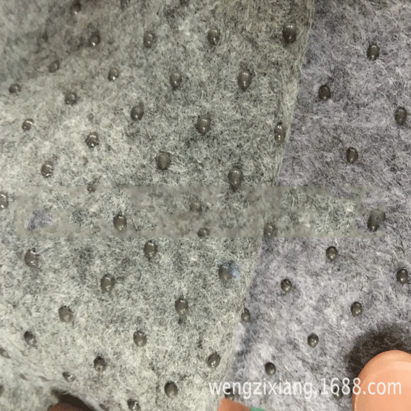 大量销售 针刺地毯基布 防滑染色无纺布 地毯基布 地毯小密点基布