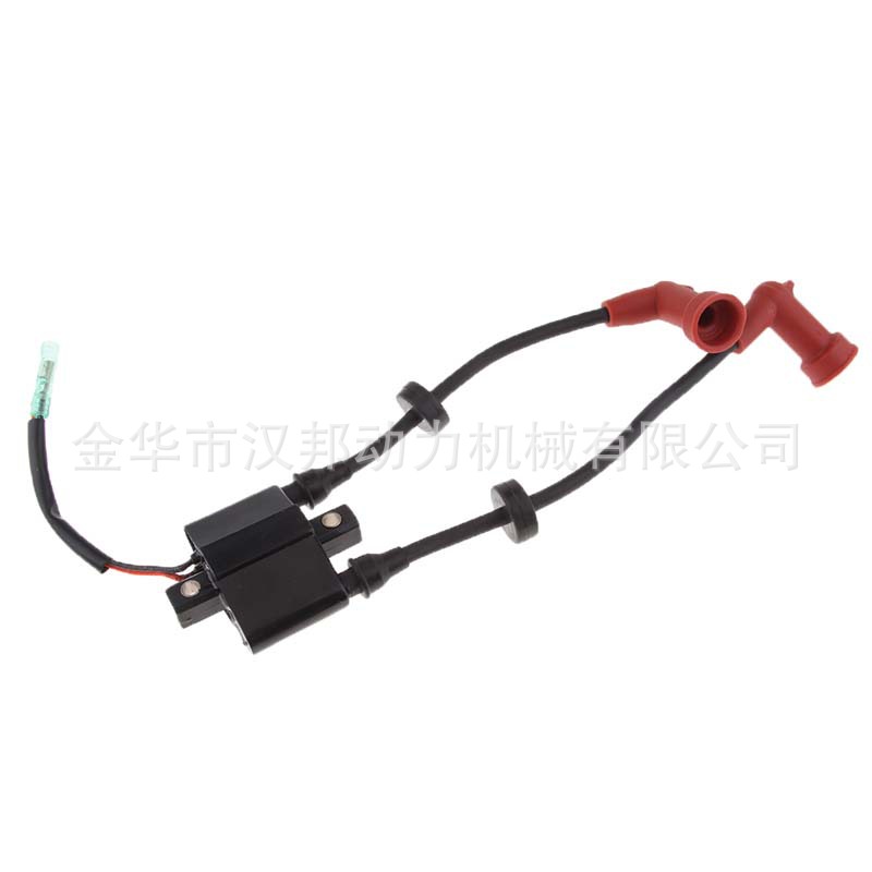 汉邦4冲15匹船外机18马力高压包雅马哈66M-85570-00线包