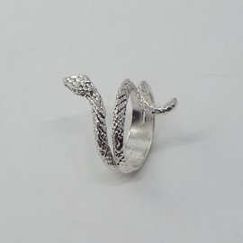 随变 欧美复古蛇戒指 时尚手饰 蛇戒指眼镜蛇造型男士指环