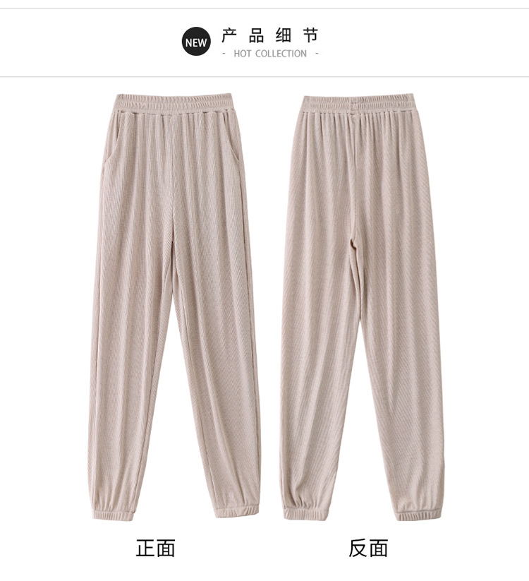 Pantalon léger femme en coton - Ref 3430172 Image 49