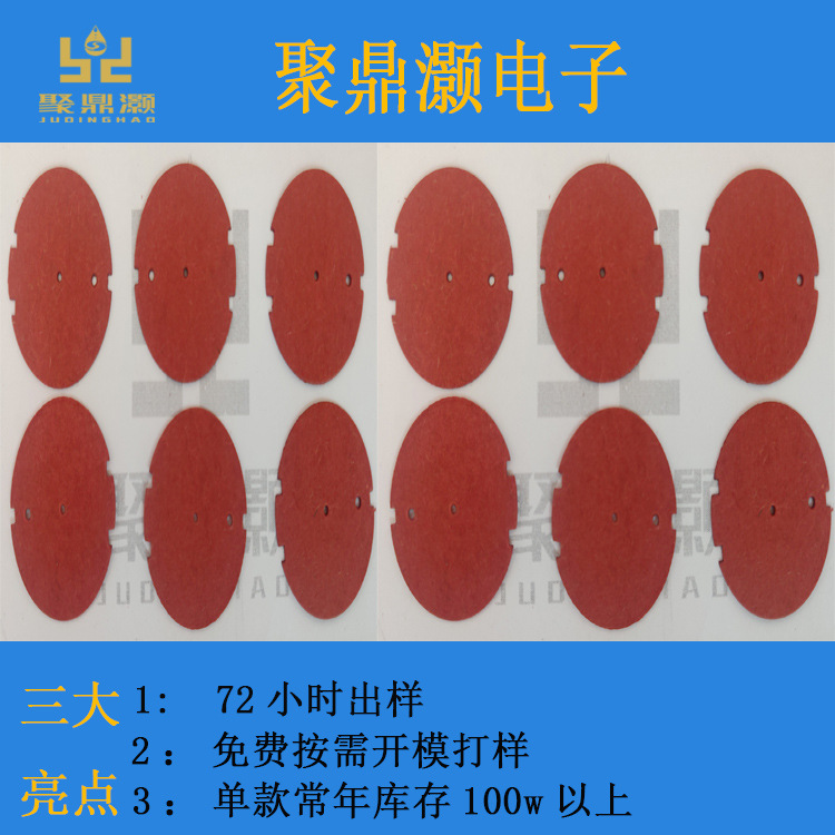 【聚鼎灏】 0.8 1.0 1.2 1.5 2.0mm红钢纸片材 红色 钢纸板 价格