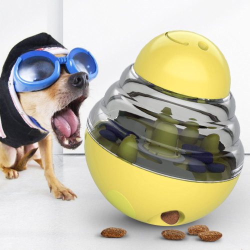 Source Factory Amazon Dog Toy Leaky Food Ball Pet Supplies Tumbler Puzzle Slow Food Toy Ball
