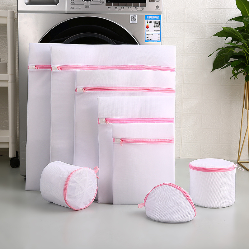 60g fine net laundry bag home storage bag net bag home machine washing underwear bra thick net washing bag wholesale