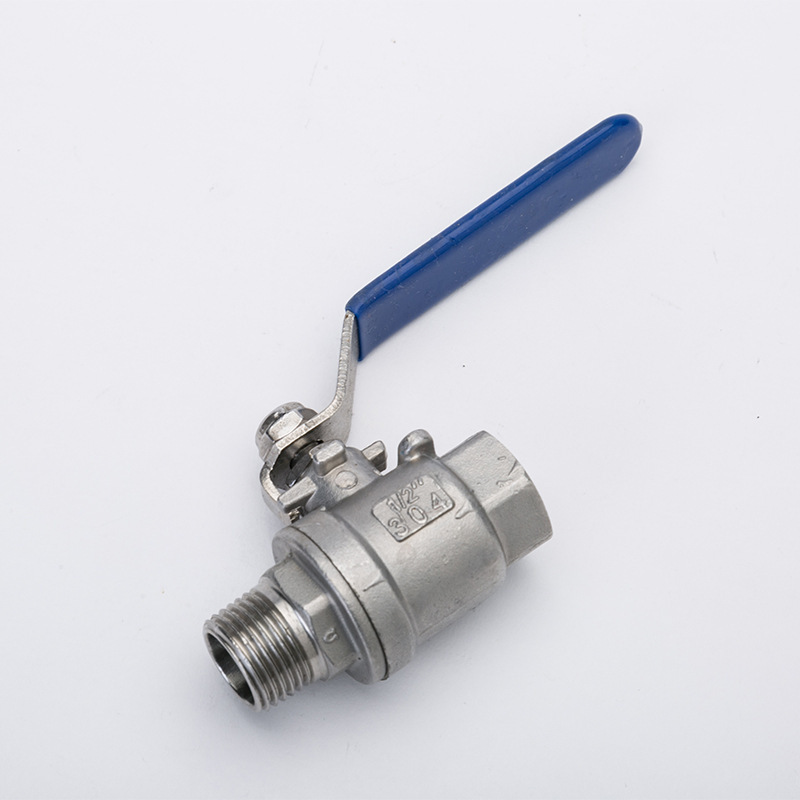 厂家直供304不锈钢二片内外丝球阀自來水阀门开关 供应批发