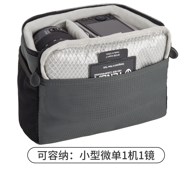 텐바 사진 라이너 가방 마이크로 싱글 A6 블랙 라이크라 후지 XT30 세트 기계 저장 라이너 TIANBA 키트 7