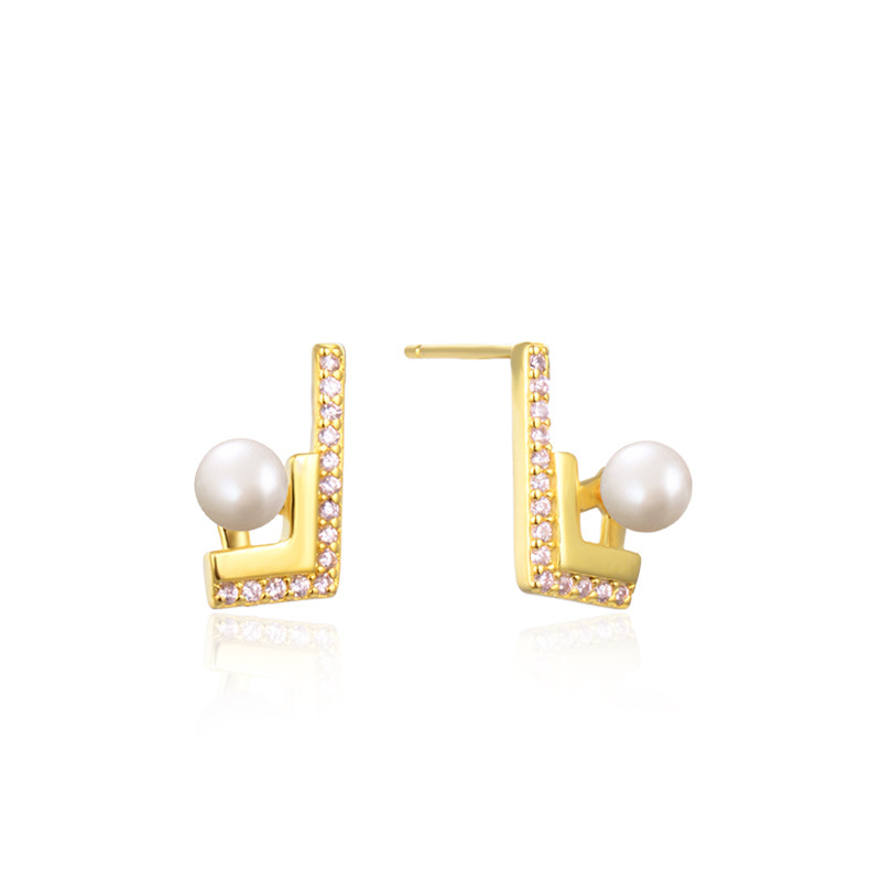 Venta caliente transfronteriza s925 plata diamante Stud pendientes moda creativa estilo Chanel luz lujo elegante pendientes para las mujeres al por mayor