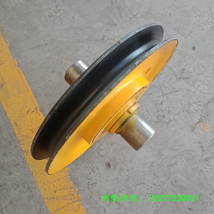 现货供应  起重滑轮组 5T钢丝绳滑轮组  耐磨热轧滑轮片
