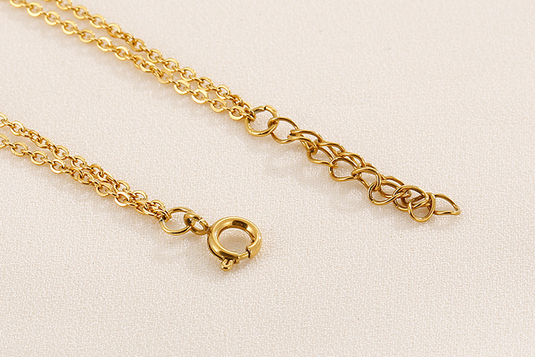 new tree pendent double-layer stainless steel bracelet necklace set wholesale Nihaojewelry