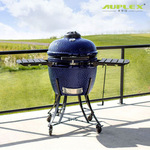 AUPLEX 24英寸陶瓷烧烤炉ceramic grill 户外烟熏炉 kamado BBQ